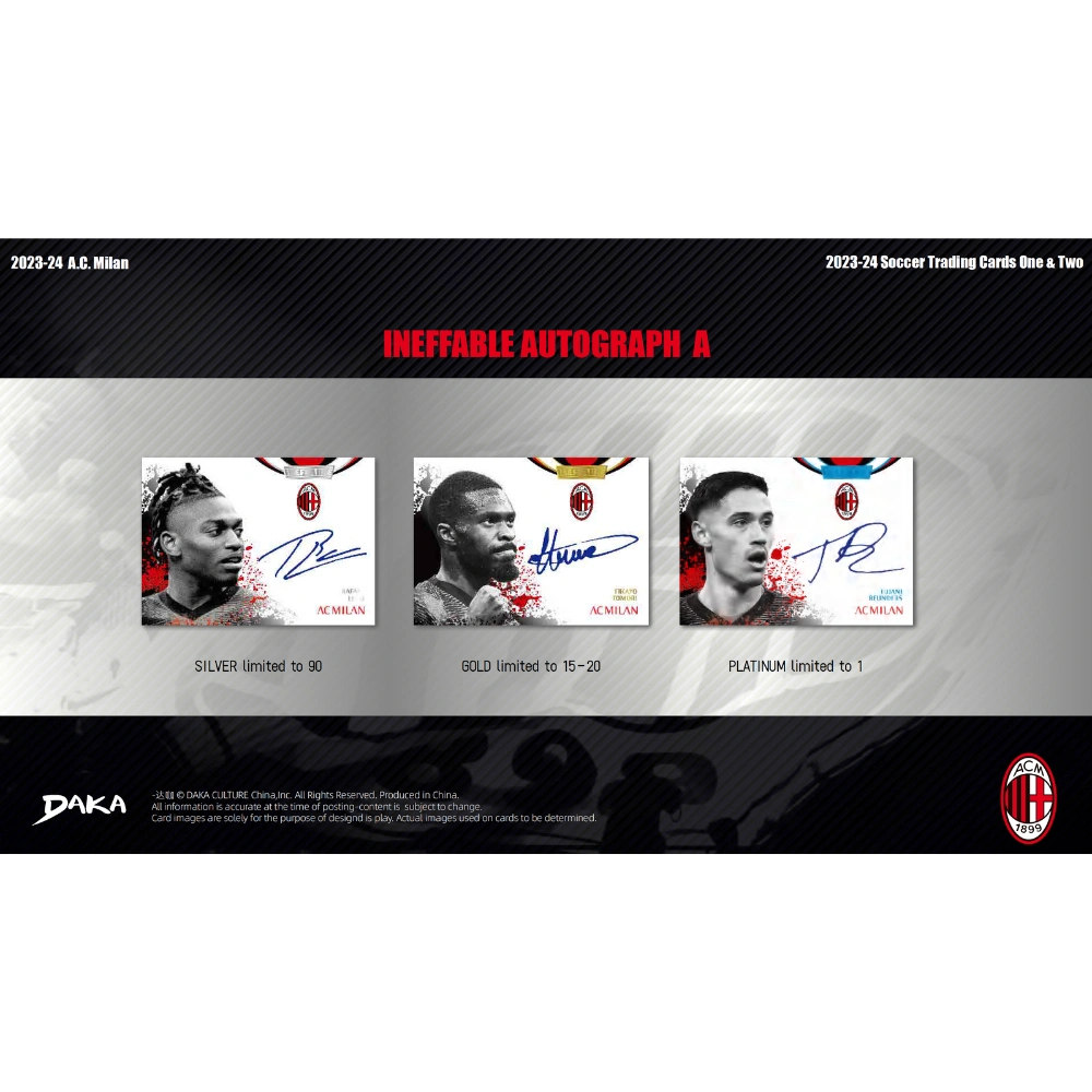 Daka 2023-24 AC Milan Team Set - Hobby Box