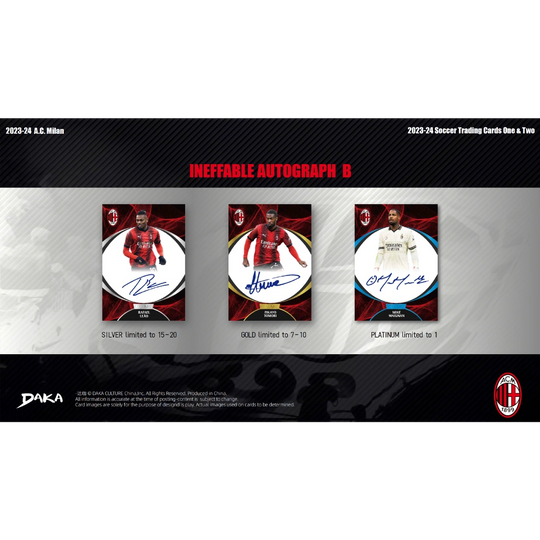 Daka 2023-24 AC Milan Team Set - Hobby Box