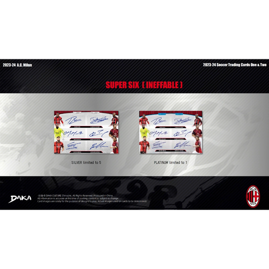 Daka 2023-24 AC Milan Team Set - Hobby Box