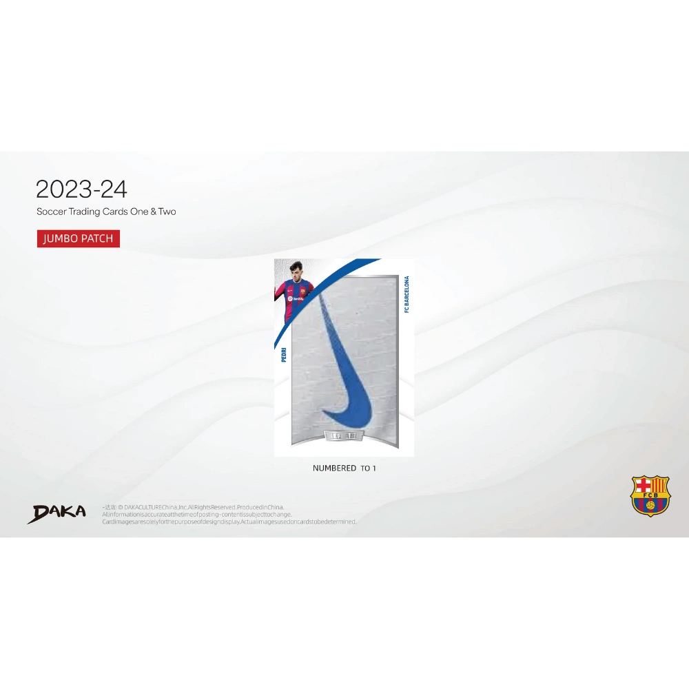 Daka 2023-24 FC Barcelona Team Set - Hobby Box [LIVE BOXBREAK]