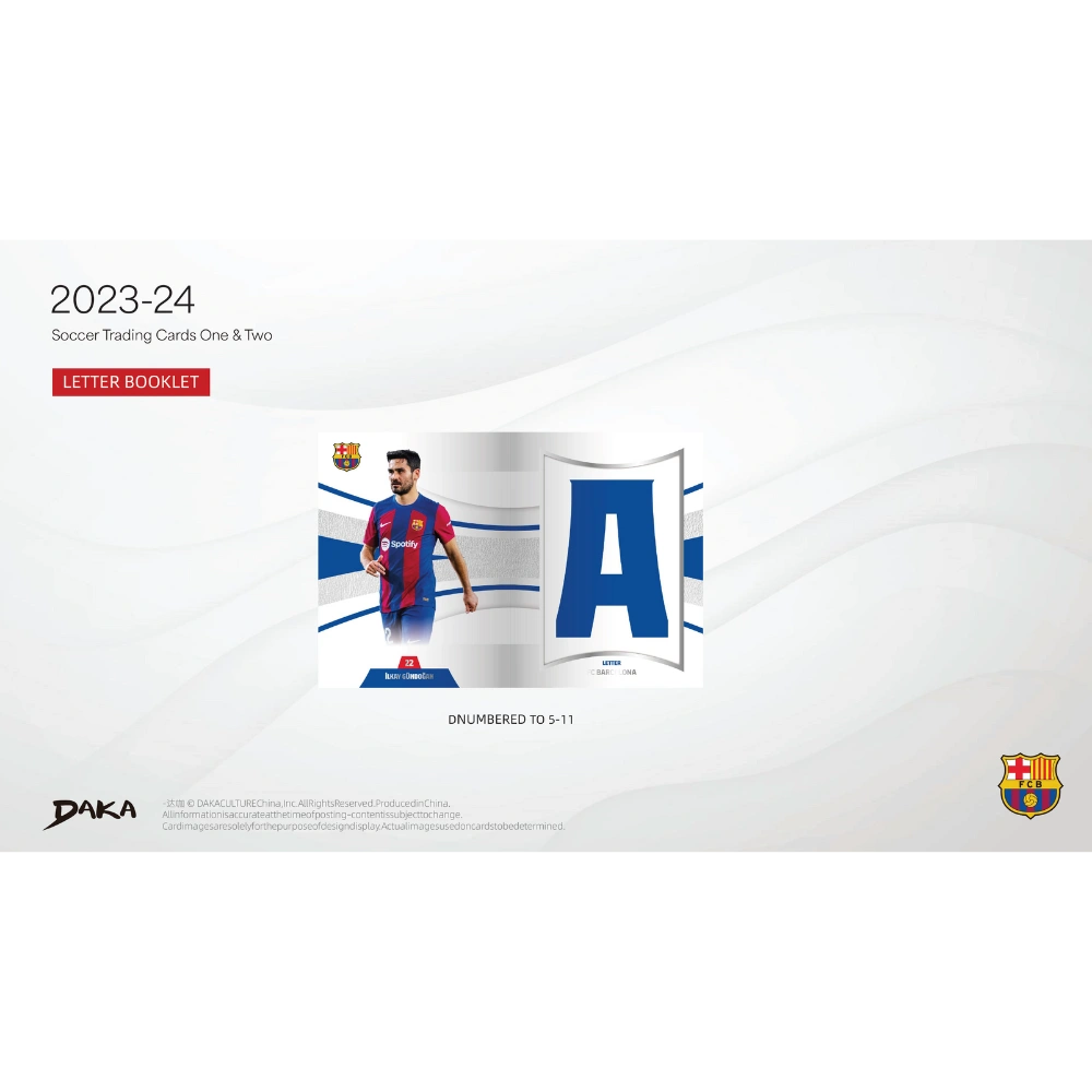 Daka 2023-24 FC Barcelona Team Set - Hobby Box [LIVE BOXBREAK]