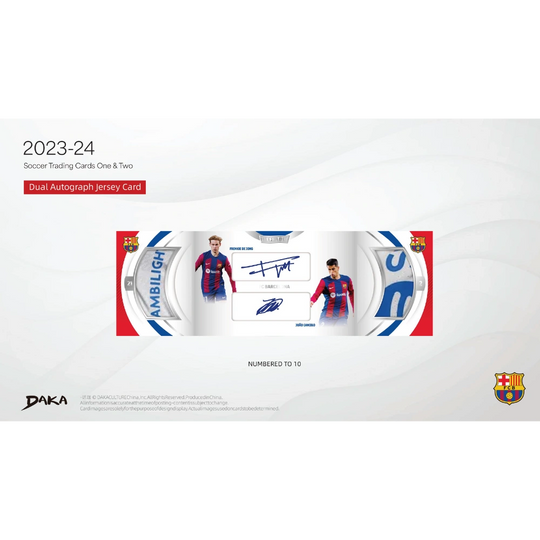 Daka 2023-24 FC Barcelona Team Set - Hobby Box [LIVE BOXBREAK]