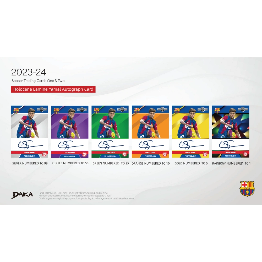 Daka 2023-24 FC Barcelona Team Set - Hobby Box [LIVE BOXBREAK]