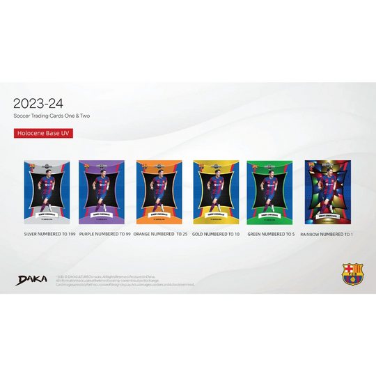 Daka 2023-24 FC Barcelona Team Set - Hobby Box [LIVE BOXBREAK]