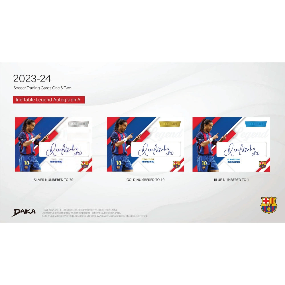 Daka 2023-24 FC Barcelona Team Set - Hobby Box [LIVE BOXBREAK]