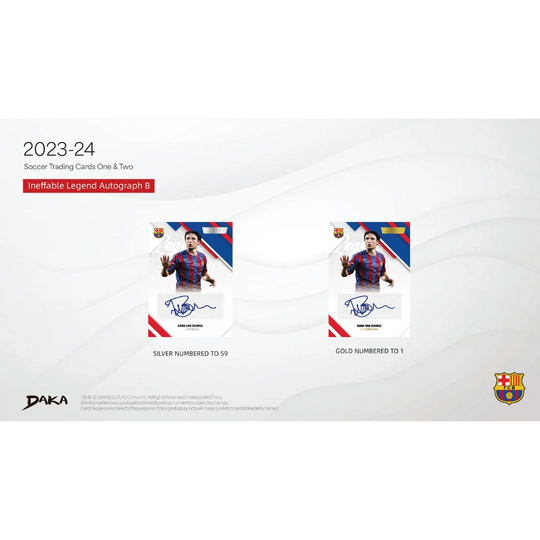 Daka 2023-24 FC Barcelona Team Set - Hobby Box [LIVE BOXBREAK]