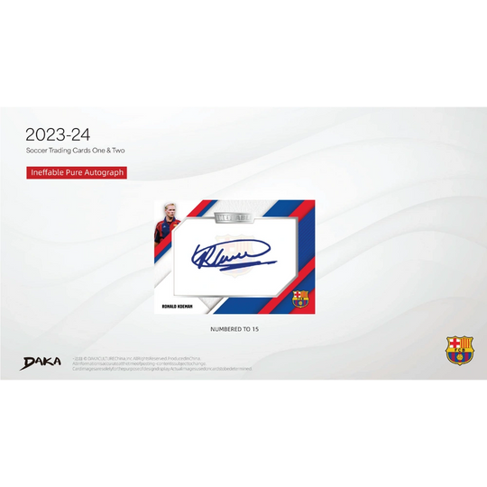 Daka 2023-24 FC Barcelona Team Set - Hobby Box [LIVE BOXBREAK]