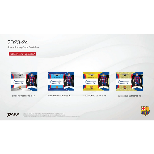 Daka 2023-24 FC Barcelona Team Set - Hobby Box [LIVE BOXBREAK]