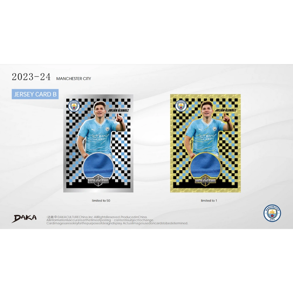 Daka 2023-24 Manchester City Holocene - Hobby Box [LIVE BOXBREAK]