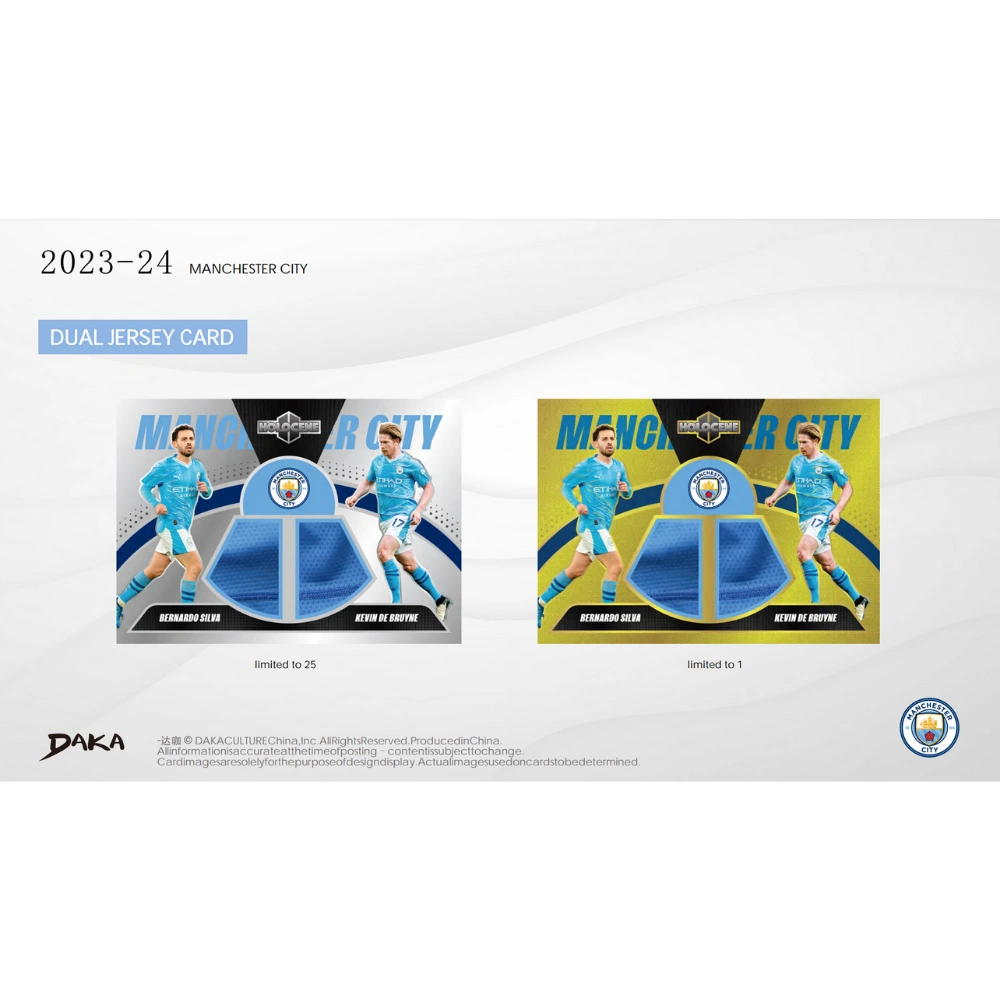 Daka 2023-24 Manchester City Holocene - Hobby Box [LIVE BOXBREAK]