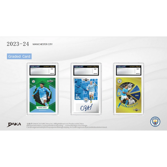 Daka 2023-24 Manchester City Holocene - Hobby Box [LIVE BOXBREAK]