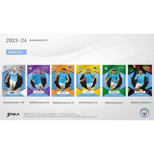 Daka 2023-24 Manchester City Holocene - Hobby Box [LIVE BOXBREAK]