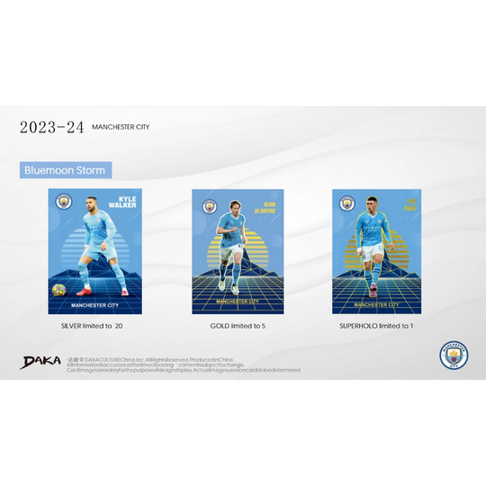 Daka 2023-24 Manchester City Holocene - Hobby Box [LIVE BOXBREAK]