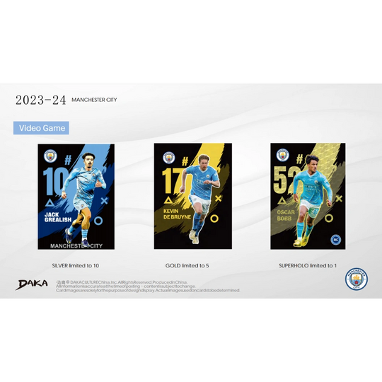 Daka 2023-24 Manchester City Holocene - Hobby Box [LIVE BOXBREAK]