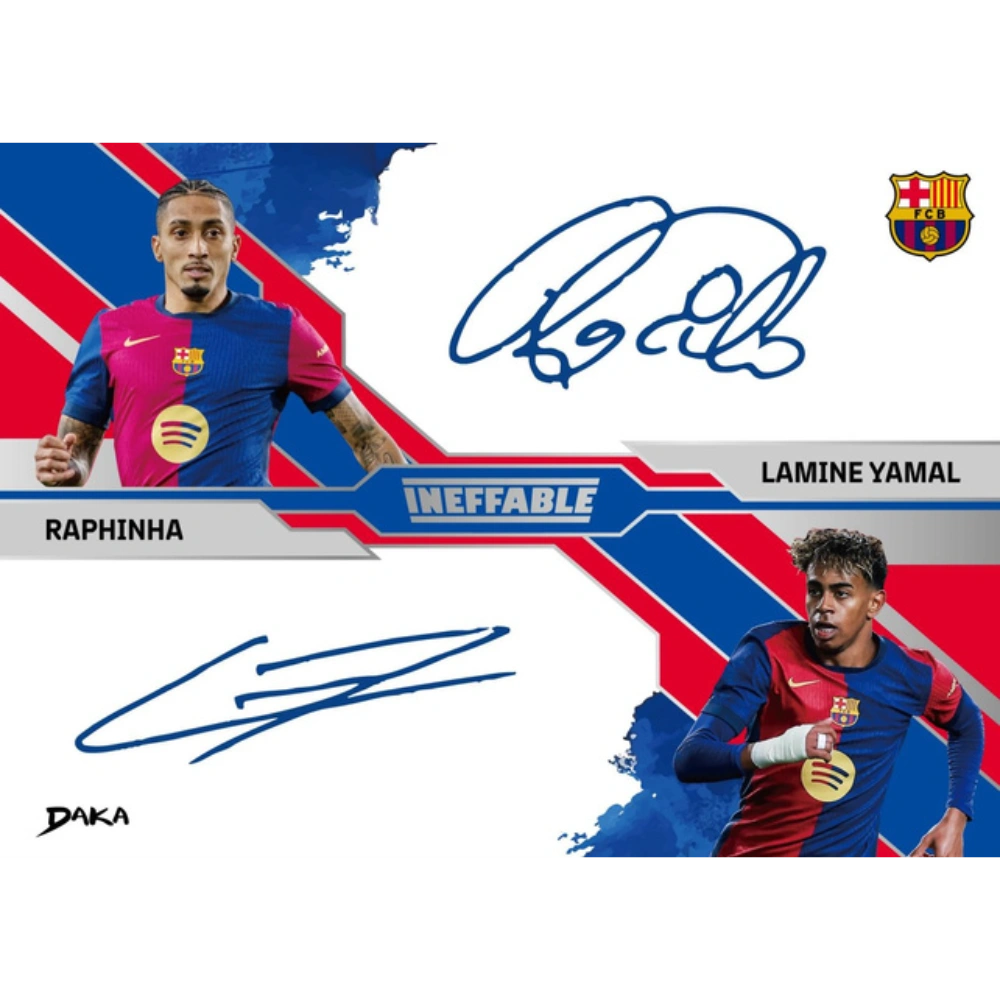Daka 2024-25 FC Barcelona Team Set ONE & TWO - Hobby Box