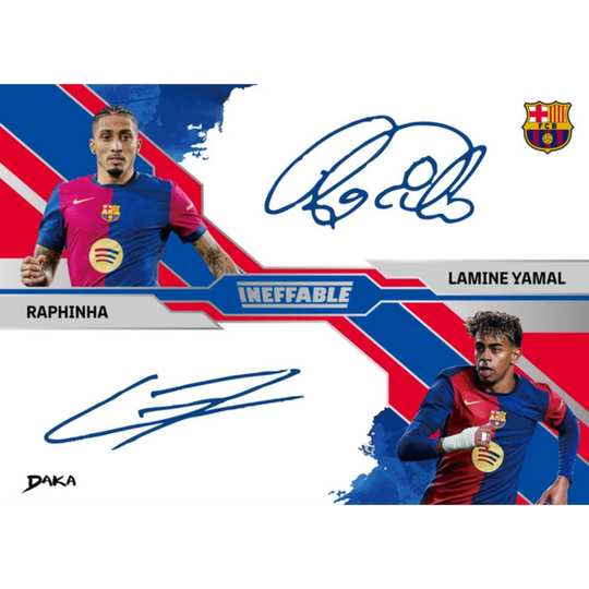 Daka 2024-25 FC Barcelona Team Set ONE & TWO - Hobby Box