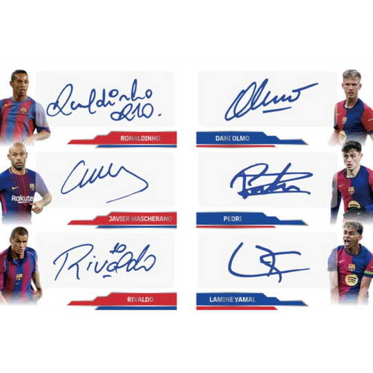 Daka 2024-25 FC Barcelona Team Set ONE & TWO - Hobby Box
