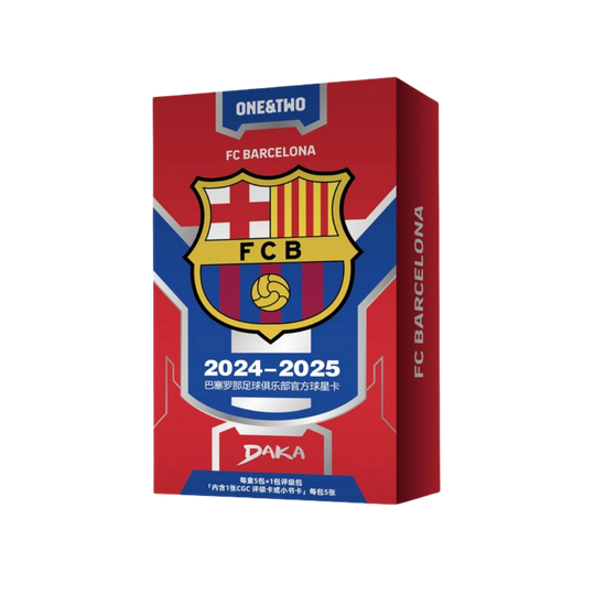 Daka 2024-25 FC Barcelona Team Set ONE & TWO - Hobby Box