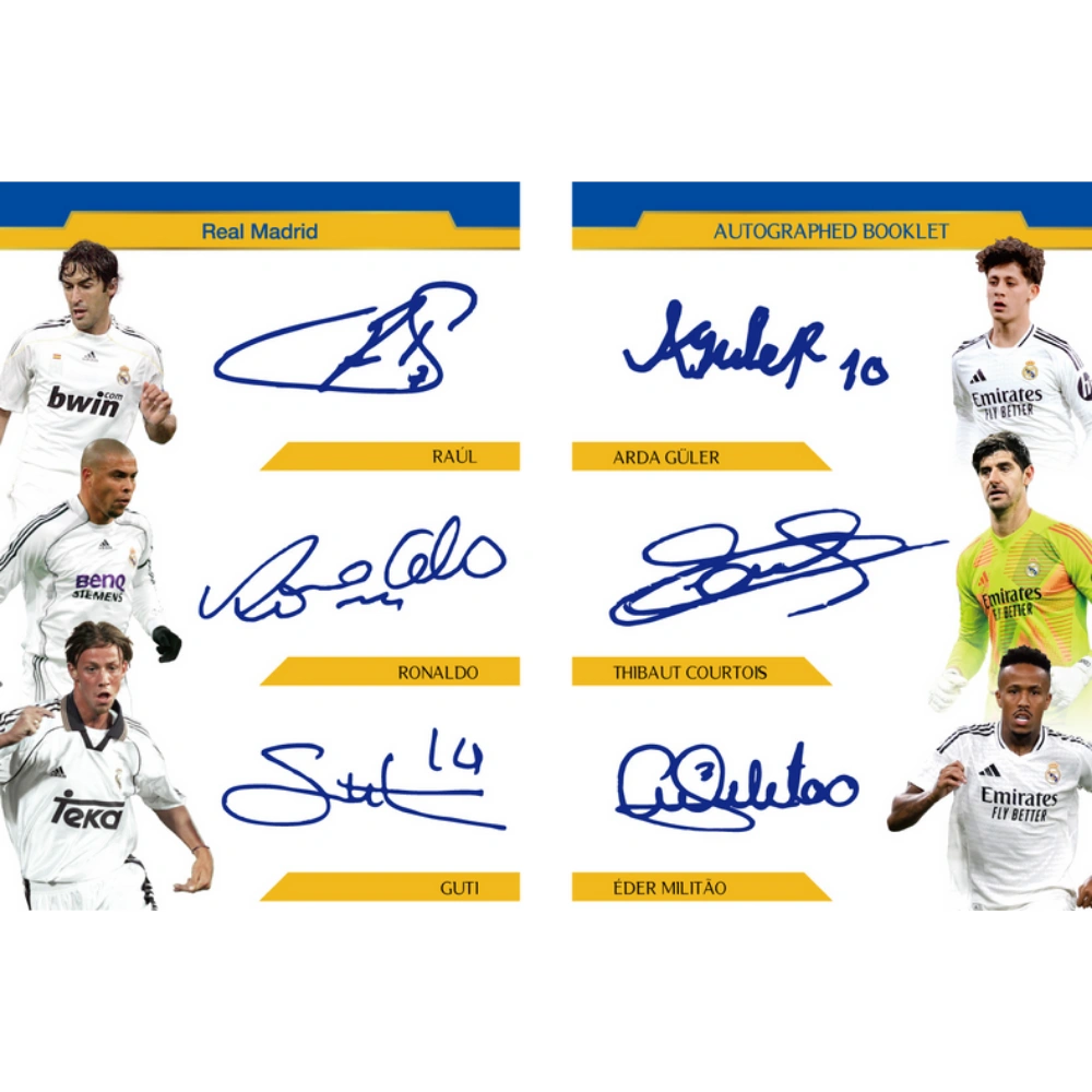 Daka 2024-25 Real Madrid Set ONE & TWO - Hobby Box – FantasiaCards