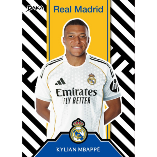 Daka 2025-26 Real Madrid Top Audience - Hobby Box