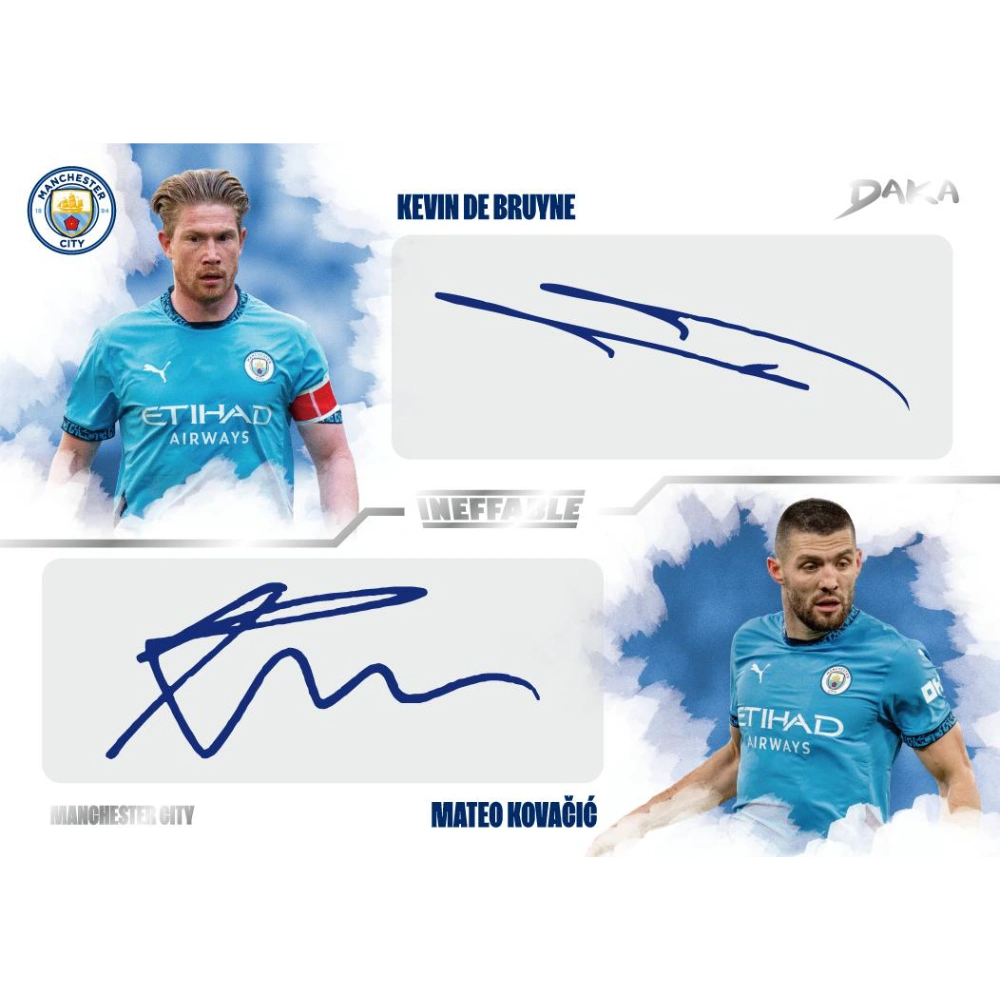 Daka 2024-25 Manchester City Team Set One & Two - Hobby Box