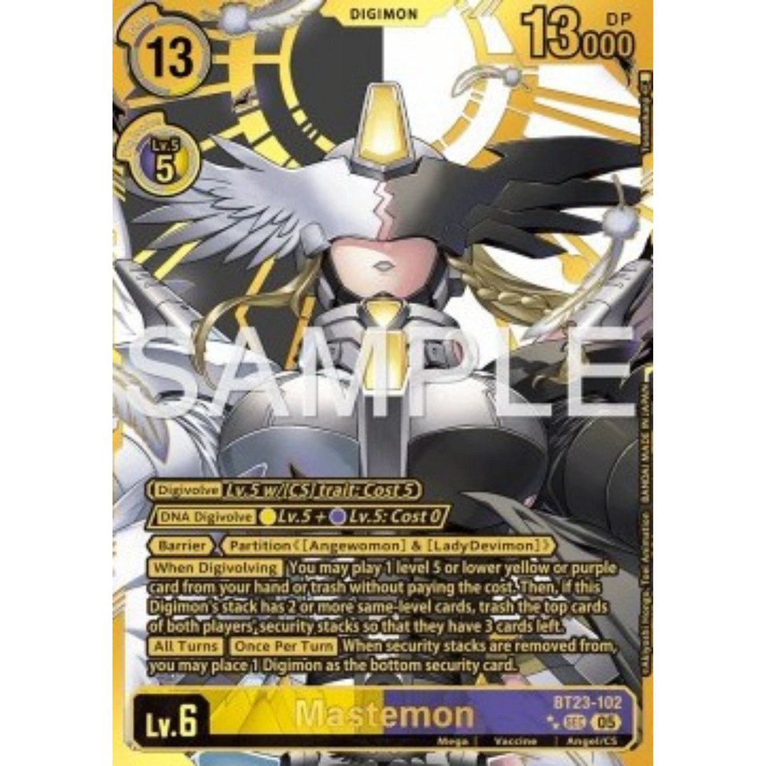 Digimon Card Game - BT23 - HACKERS’ SLUMBER - Sleeved Booster - [ENG]