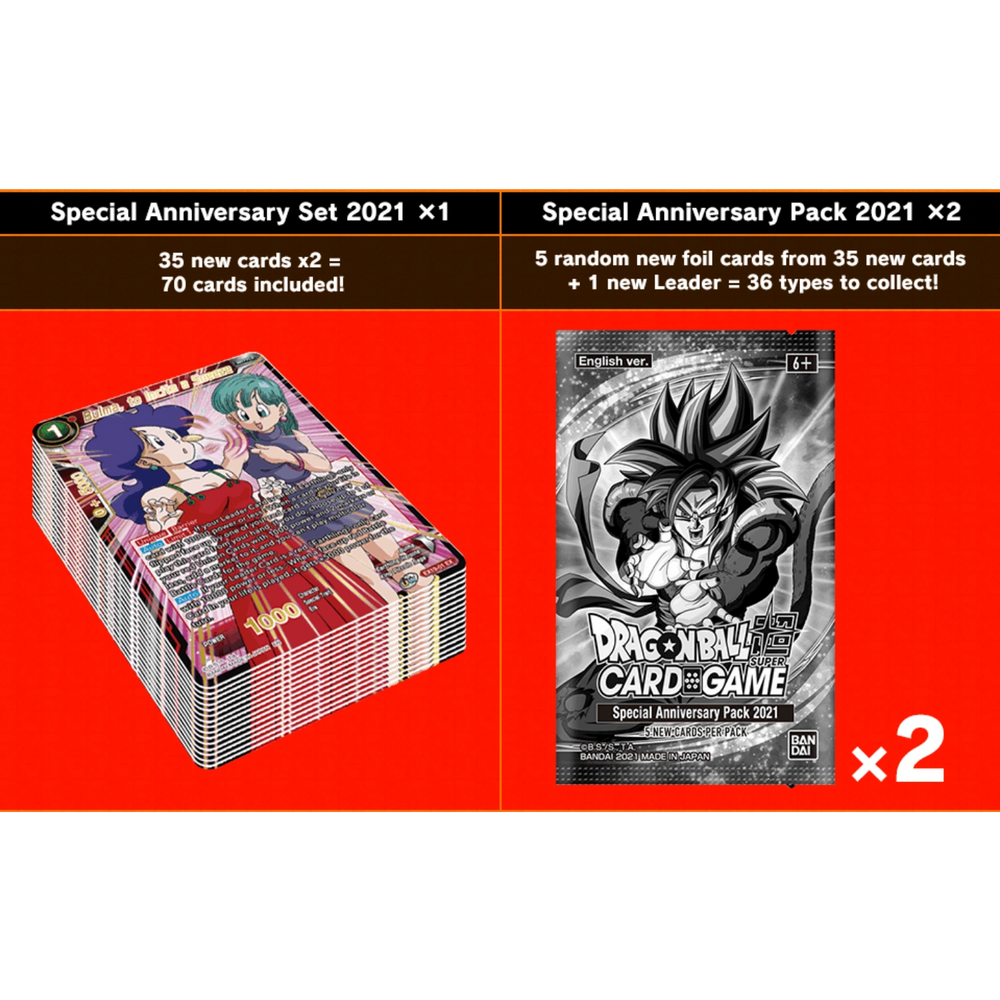 Dragon Ball Super Card Game - Masters - Special Anniversary Box 2021 Version 3 [ENG]