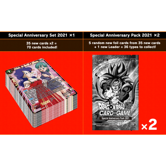 Dragon Ball Super Card Game - Masters - Special Anniversary Box 2021 Version 3 [ENG]