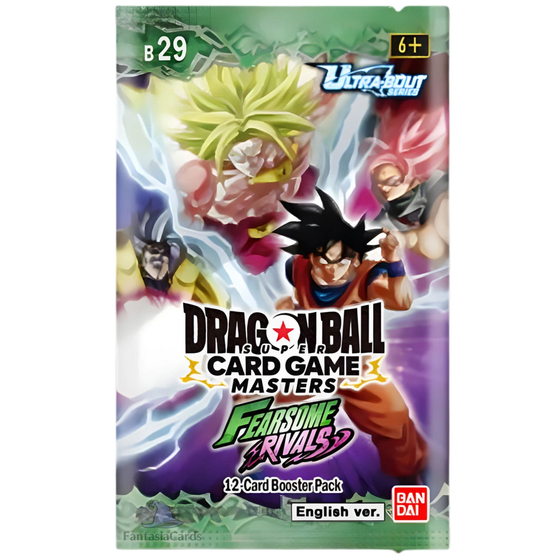 Dragon Ball Super Card Game - Masters - B29 - Fearsome Rivals - Display [ENG] (Vorbestellung - Release: 02.01.2026