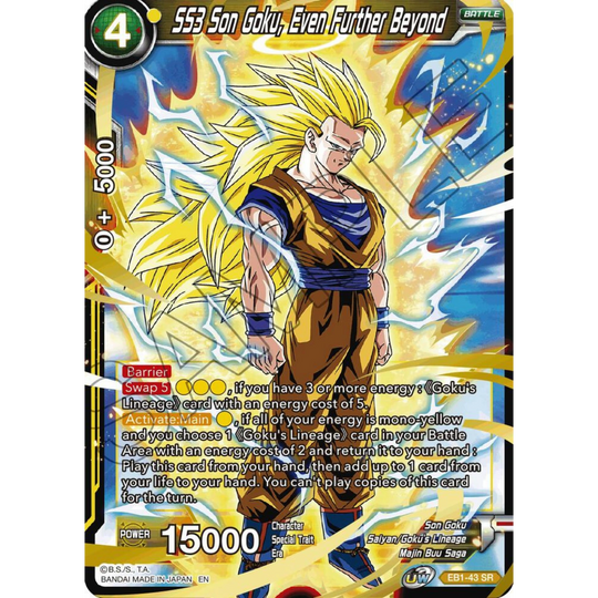 Dragon Ball Super Card Game - Masters - Battle Evolution - Booster [ENG]