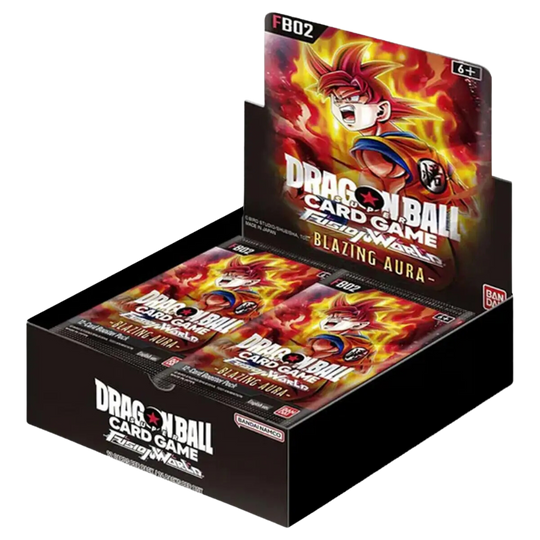 Dragon Ball Blazing Aura Fusion World FB 02 Display