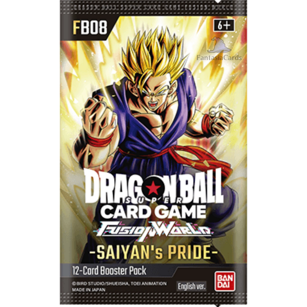 Dragon Ball Super Card Game - Fusion World - FB08 - Saiyan's Pride - Display - [ENG] (Vorbestellung - Release: 19.12.25)