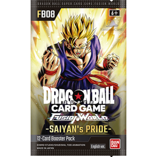 Dragon Ball Super Card Game - Fusion World - FB08 - Saiyan's Pride - Display - [ENG] (Vorbestellung - Release: 19.12.25)