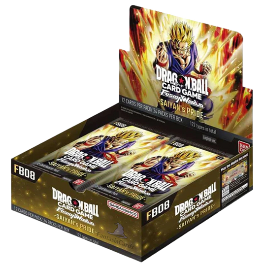 Dragon Ball Super Card Game - Fusion World - FB08 - Saiyan's Pride - Display - [ENG] (Vorbestellung - Release: 19.12.25)