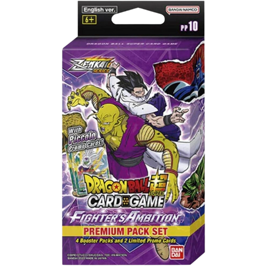 Dragon Ball Super Card Game - Masters - Fighters Ambition - Premium Pack [ENG]