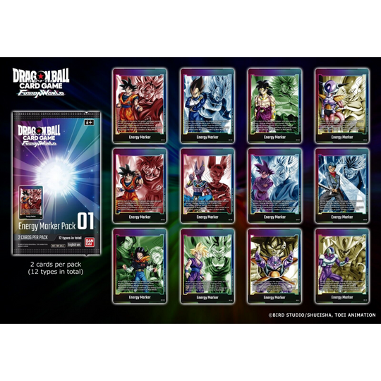 Dragon Ball Super Card Game - Fusion World - Energy Marker Pack 01 [ENG]