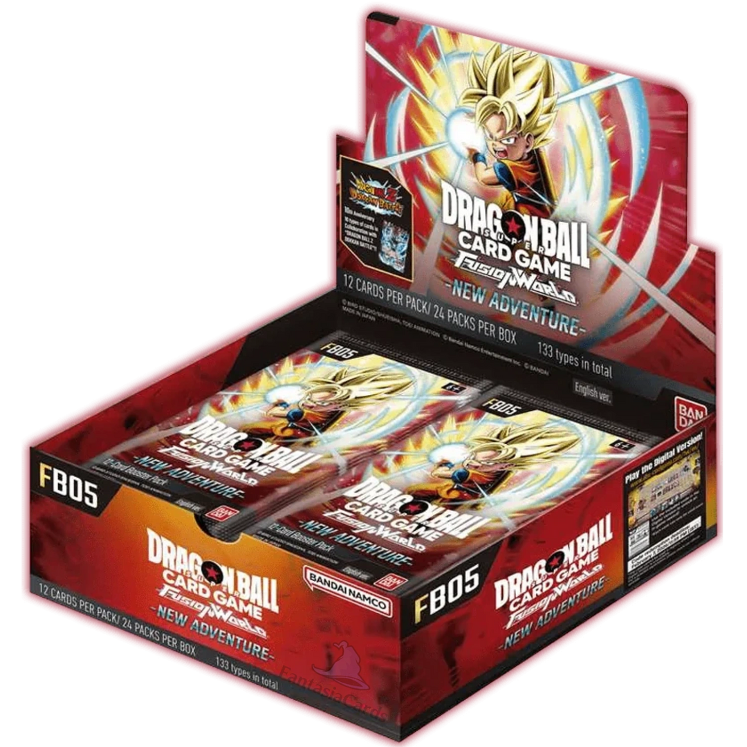 Dragon Ball Super Card Game - Fusion World - New Adventure FB05 - Display - [ENG] (Vorbestellung - Release: 15.02.2025)