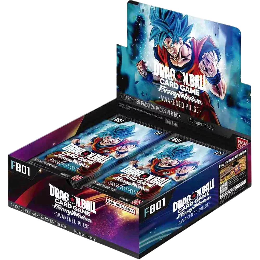 Dragon Ball Fusion World FB01 Awakened Pulse Display Englisch