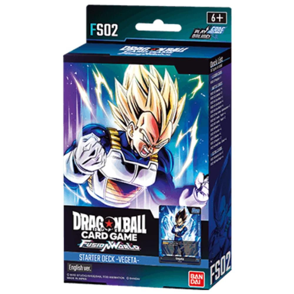 Dragon Ball Fusion World FS02 Vegeta Starter Deck Englisch