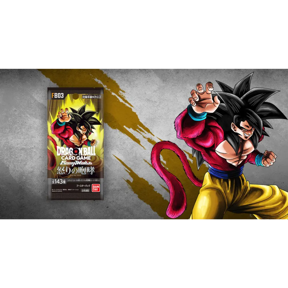Dragon Ball Super Card Game - Fusion World -  Raging Roar FB03 - Display - [ENG] (Vorbestellung - Release: 16.08.2024)