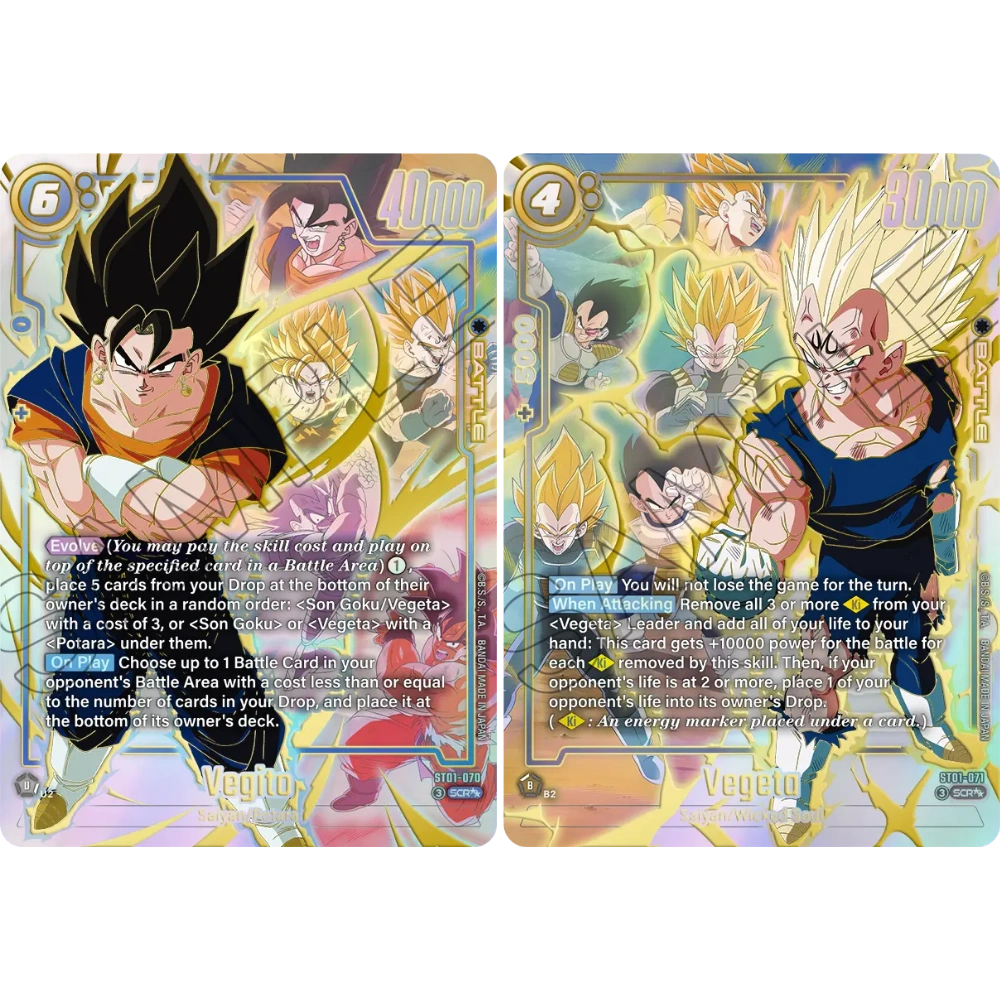 Dragon Ball Super Card Game - Fusion World - ST01 - Story Booster 01 - [ENG]