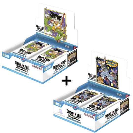 Dragon Ball - Fusion World - SB01 & SB02 Manga Display Bundle [ENG] CHRISTMAS