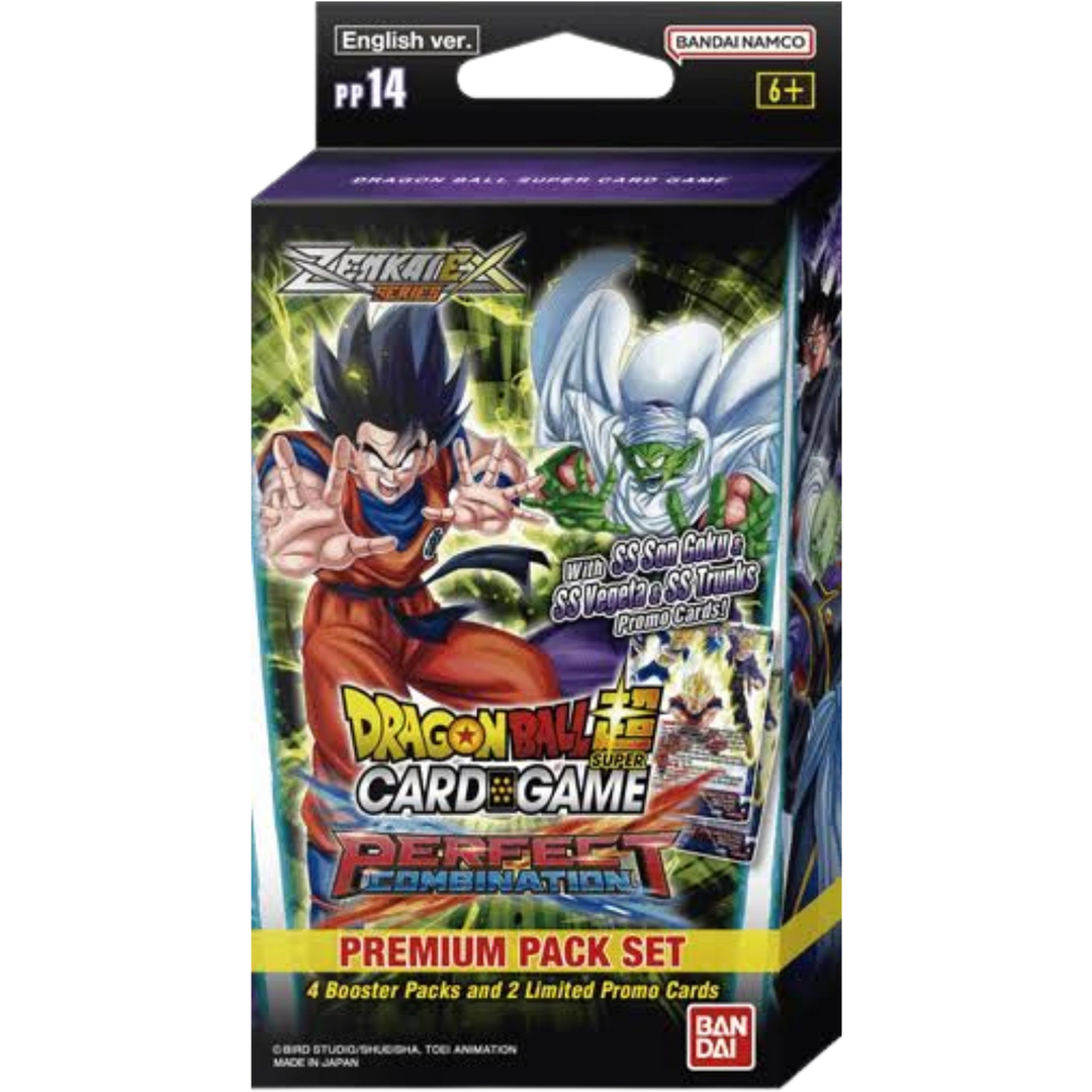 Dragon Ball Super Card Game - Masters - Perfect Combination - Premium Pack [ENG]