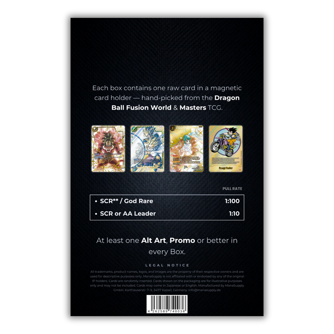ManaSupply - Dragon Ball RAW Card Radiant Box
