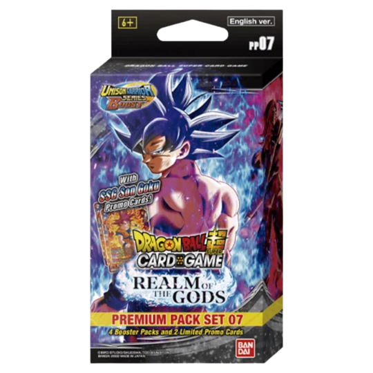 Dragon Ball Super Card Game - Masters - Realm of the Gods - Premium Pack [ENG]