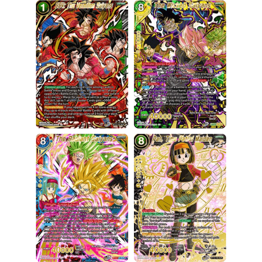 Dragon Ball Super Card Game - Masters - Saiyan Showdown - Premium Pack [ENG]