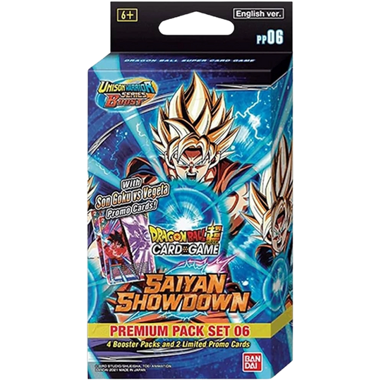 Dragon Ball Super Card Game - Masters - Saiyan Showdown - Premium Pack [ENG]