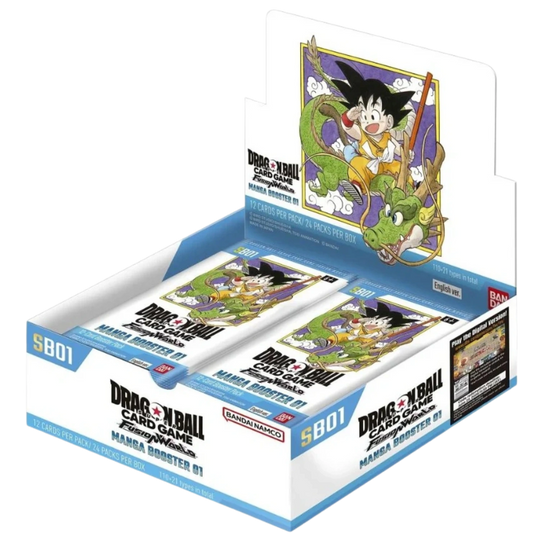 Dragon Ball Super Card Game - Fusion World - SB01 - Manga Booster Pack 01 - Display [ENG]