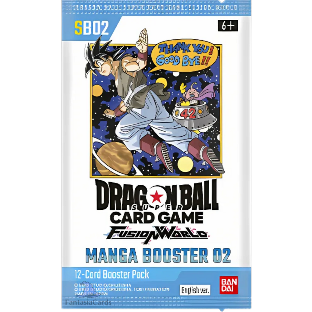 Dragon Ball Super Card Game - Fusion World - SB02 - Manga Booster Pack 02 - Display [ENG]