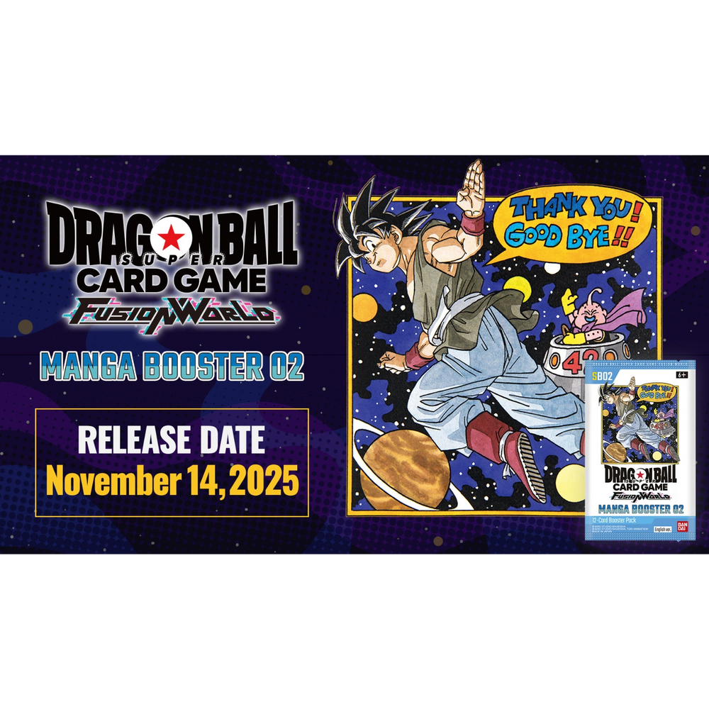 Dragon Ball Super Card Game - Fusion World - Manga Booster Pack 02 - SB02 - Display [ENG] (Vorbestellung - Release: 14.11.25)